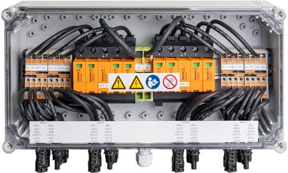 PVC DC 2IN/2OUTx4 4MPPT SPD1R EVO 11